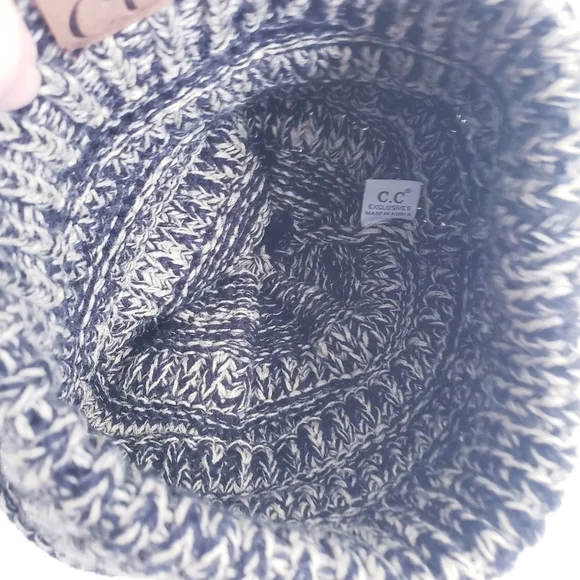 C.C Knit Heathered Beanie Hat - Picture 6 of 6